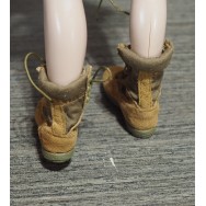 Highly detail 1/6 Scale Real Leather made Tactical Boots for both male/female figure body